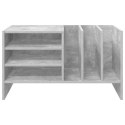 SZAFKA NA PŁYTY WINYLOWE BETONOWY SZARY 78,5X 35X 45CM