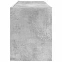 SZAFKA NA PŁYTY WINYLOWE BETONOWY SZARY 78,5X 35X 45CM