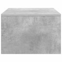 BIURKO MONTOWANE NA ŚCIANIE BETONOWY SZARY 80X45X30CM
