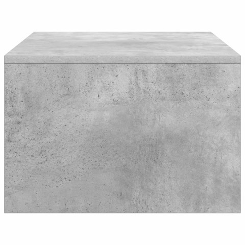 BIURKO MONTOWANE NA ŚCIANIE BETONOWY SZARY 80X45X30CM