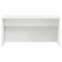BIURKO MONTOWANE NA ŚCIANIE BIAŁY 60X45X30CM