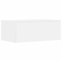 BIURKO MONTOWANE NA ŚCIANIE BIAŁY 80X45X30CM