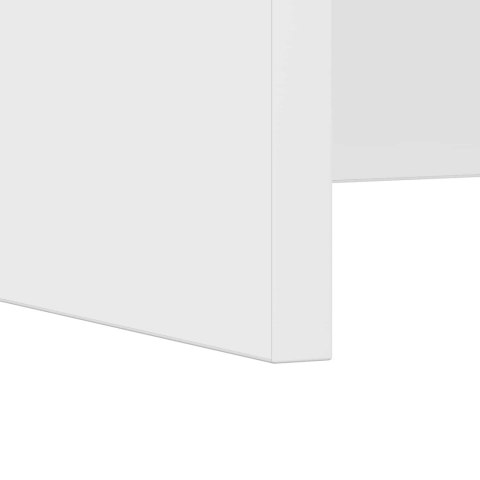 BIURKO MONTOWANE NA ŚCIANIE BIAŁY 80X45X30CM