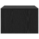 BIURKO MONTOWANE NA ŚCIANIE CZARNY DĄB 60X45X30CM