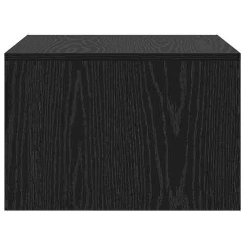 BIURKO MONTOWANE NA ŚCIANIE CZARNY DĄB 60X45X30CM