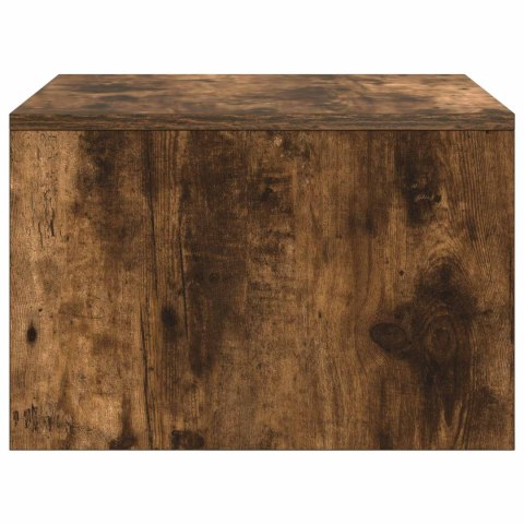 BIURKO MONTOWANE NA ŚCIANIE DĄB WĘDZONY 60X45X30CM