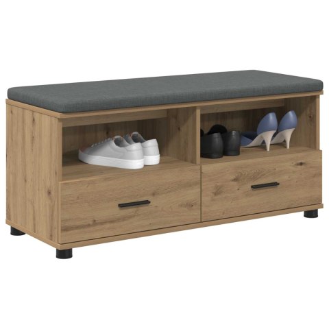 ŁAWKA W PRZEDPOKOJU DĄB RZEMIEŚLNICZY 100X 38X 46CM