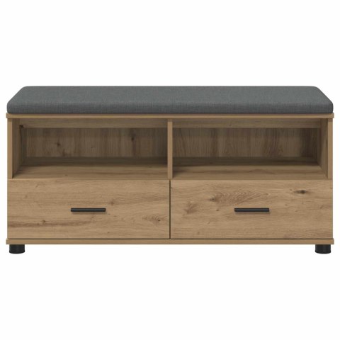 ŁAWKA W PRZEDPOKOJU DĄB RZEMIEŚLNICZY 100X 38X 46CM