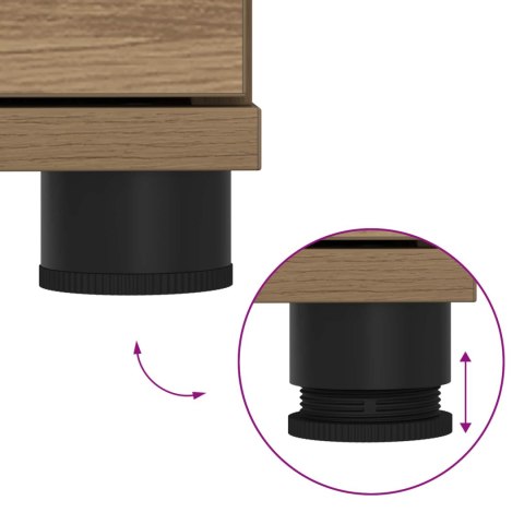 ŁAWKA W PRZEDPOKOJU DĄB RZEMIEŚLNICZY 100X 38X 46CM