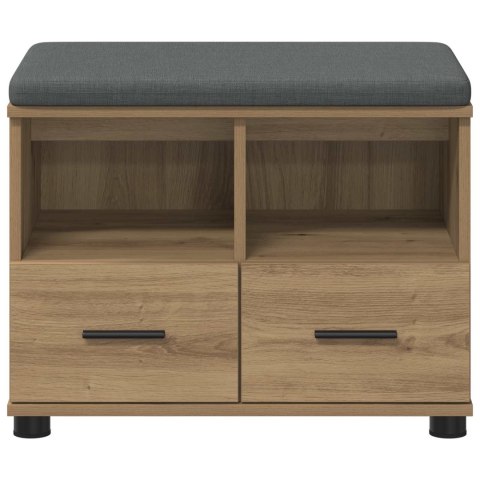 ŁAWKA W PRZEDPOKOJU DĄB RZEMIEŚLNICZY 60X 38X 46CM