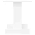 STOLIK KOŃCOWY BIAŁY 44,5X 45X 55CM
