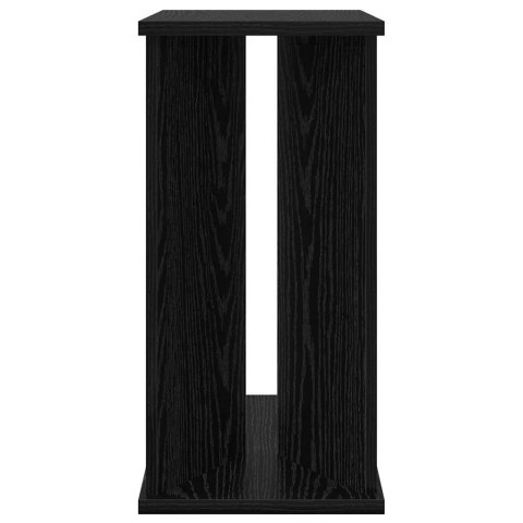 STOLIK KOŃCOWY CZARNY DĄB 35X 25X 50CM