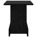 STOLIK KOŃCOWY CZARNY DĄB 35,5X 35X 40CM