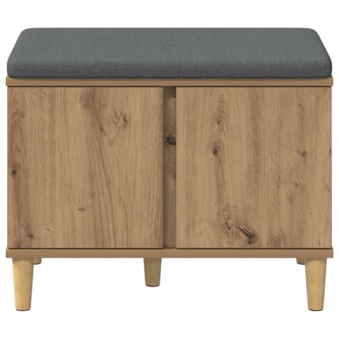 ŁAWKA W PRZEDPOKOJU DĄB RZEMIEŚLNICZY 60X 38X 46CM