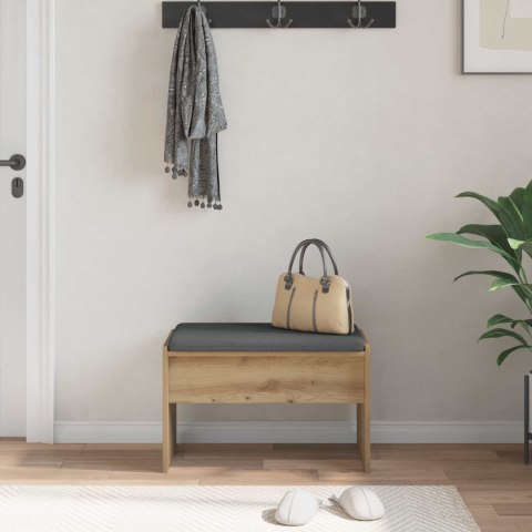 ŁAWKA W PRZEDPOKOJU DĄB RZEMIEŚLNICZY 63X 38X 40CM