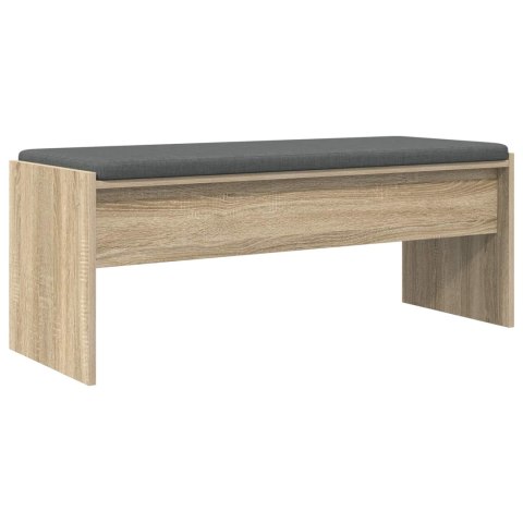 ŁAWKA W PRZEDPOKOJU Z PODUSZKĄ DĄB SONOMA 103X 38X 40CM