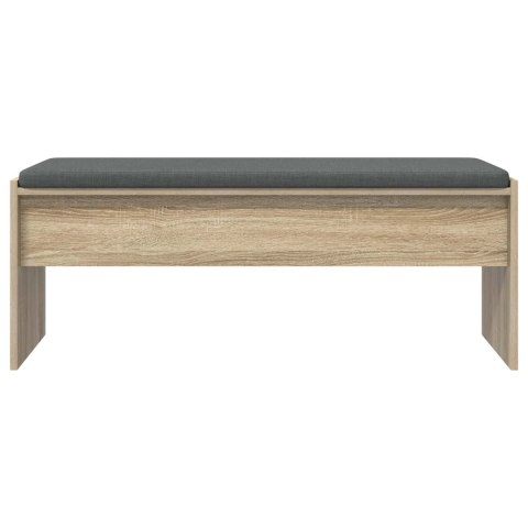 ŁAWKA W PRZEDPOKOJU Z PODUSZKĄ DĄB SONOMA 103X 38X 40CM