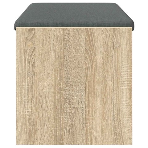 ŁAWKA W PRZEDPOKOJU Z PODUSZKĄ DĄB SONOMA 103X 38X 40CM