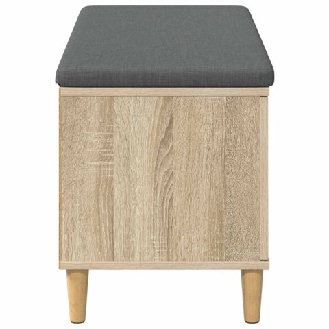 ŁAWKA W PRZEDPOKOJU Z PODUSZKĄ DĄB SONOMA 60X 38X 46CM