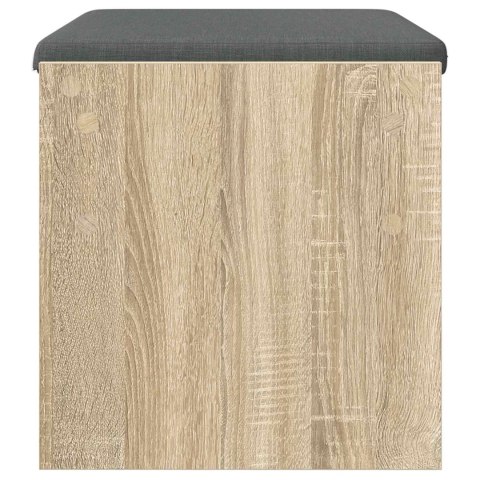 ŁAWKA W PRZEDPOKOJU Z PODUSZKĄ DĄB SONOMA 63X 38X 40CM