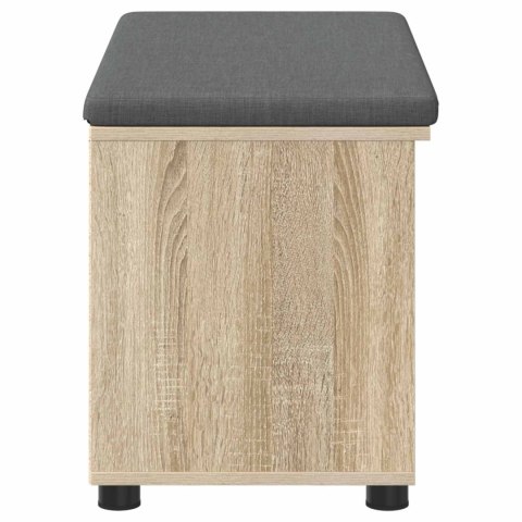 ŁAWKA W PRZEDPOKOJU Z PODUSZKĄ DĄB SONOMA 80X 38X 46CM