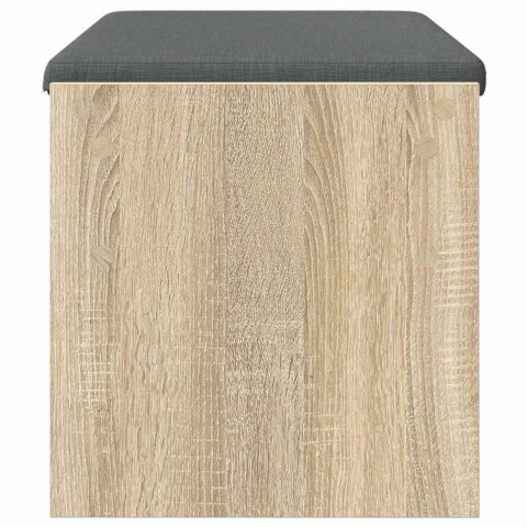 ŁAWKA W PRZEDPOKOJU Z PODUSZKĄ DĄB SONOMA 83X 38X 40CM