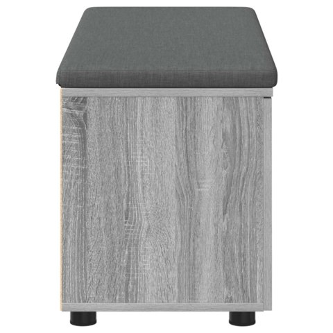 ŁAWKA W PRZEDPOKOJU Z PODUSZKĄ SZARY SONOMA 100X 38X 46CM