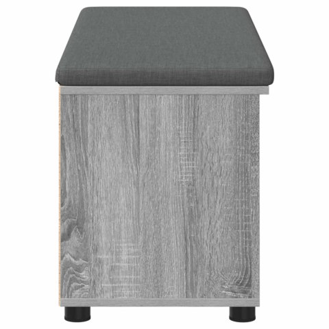 ŁAWKA W PRZEDPOKOJU Z PODUSZKĄ SZARY SONOMA 100X 38X 46CM