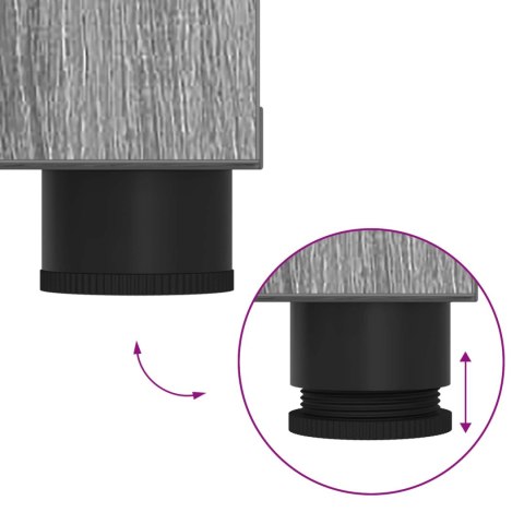 ŁAWKA W PRZEDPOKOJU Z PODUSZKĄ SZARY SONOMA 60X 38X 46CM