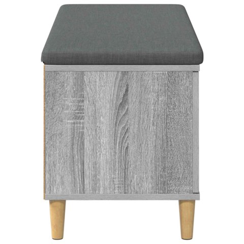 ŁAWKA W PRZEDPOKOJU Z PODUSZKĄ SZARY SONOMA 60X 38X 46CM