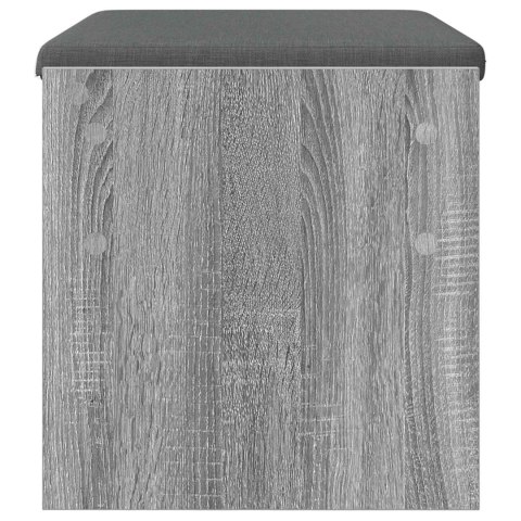 ŁAWKA W PRZEDPOKOJU Z PODUSZKĄ SZARY SONOMA 63X 38X 40CM