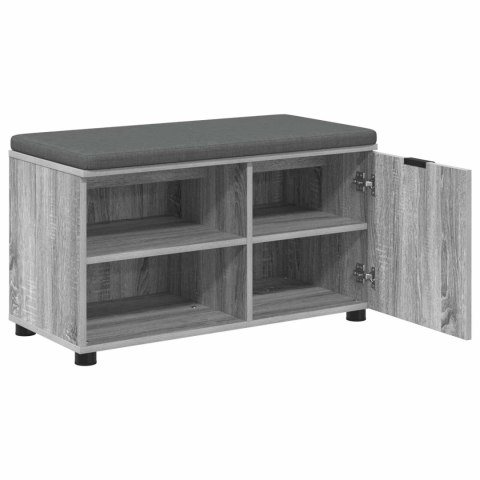 ŁAWKA W PRZEDPOKOJU Z PODUSZKĄ SZARY SONOMA 80X 38X 46CM