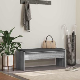 ŁAWKA W PRZEDPOKOJU Z PODUSZKĄ SZARY SONOMA 103X 38X 40CM