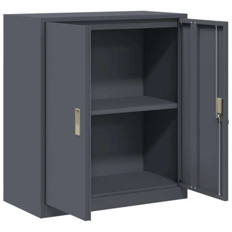 SZAFKA DO PRZECHOWYWANIA ANTRACYT 80X 40X 90CM