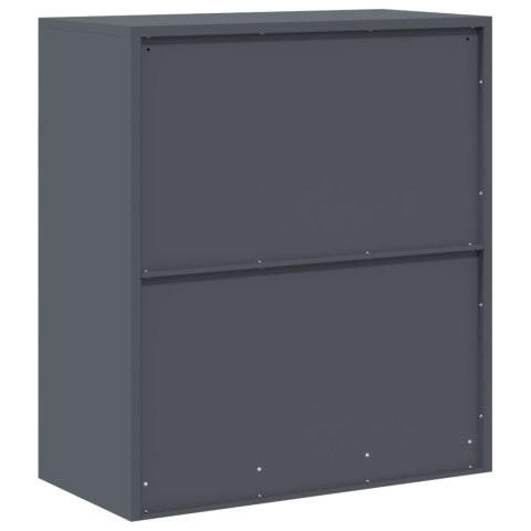 SZAFKA DO PRZECHOWYWANIA ANTRACYT 80X 40X 90CM