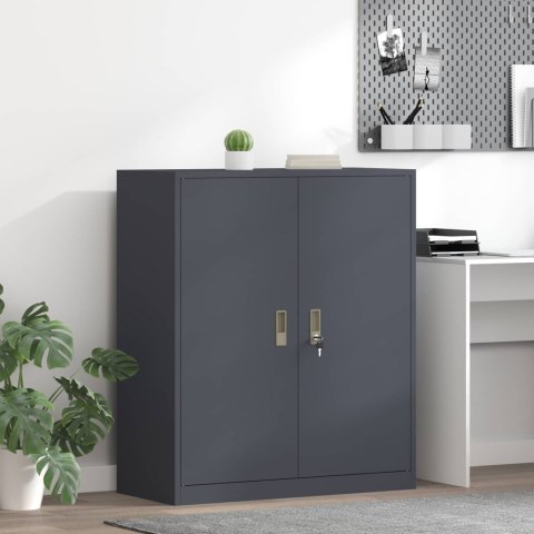 SZAFKA DO PRZECHOWYWANIA ANTRACYT 90X 40X 105CM