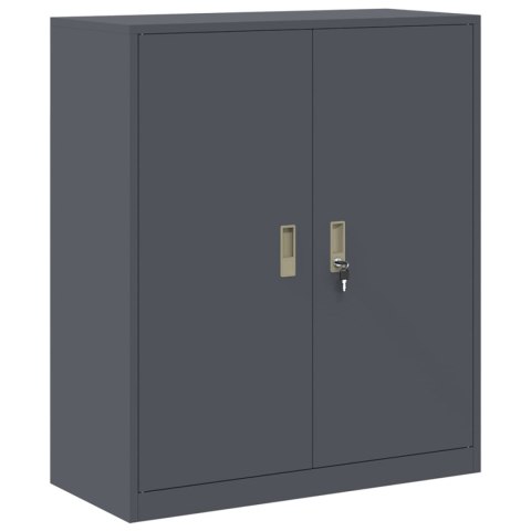 SZAFKA DO PRZECHOWYWANIA ANTRACYT 90X 40X 105CM