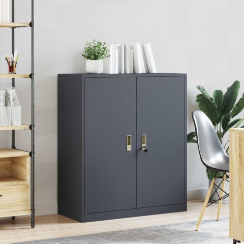 SZAFKA DO PRZECHOWYWANIA ANTRACYT 90X 40X 105CM