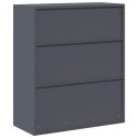 SZAFKA DO PRZECHOWYWANIA ANTRACYT 90X 40X 105CM