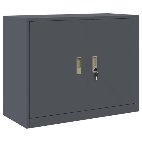 SZAFKA DO PRZECHOWYWANIA ANTRACYT 90X 40X 70CM