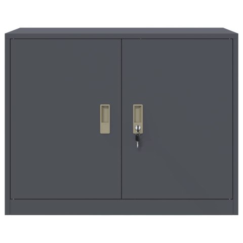 SZAFKA DO PRZECHOWYWANIA ANTRACYT 90X 40X 70CM