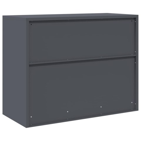 SZAFKA DO PRZECHOWYWANIA ANTRACYT 90X 40X 70CM