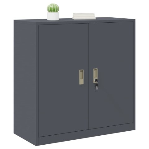 SZAFKA DO PRZECHOWYWANIA ANTRACYT 90X 40X 90CM