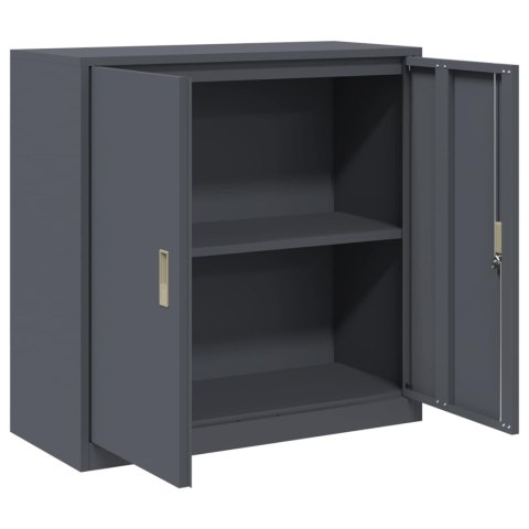 SZAFKA DO PRZECHOWYWANIA ANTRACYT 90X 40X 90CM