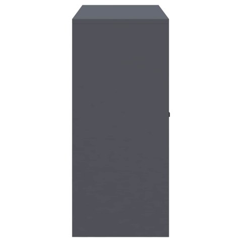 SZAFKA DO PRZECHOWYWANIA ANTRACYT 90X 40X 90CM