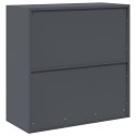 SZAFKA DO PRZECHOWYWANIA ANTRACYT 90X 40X 90CM