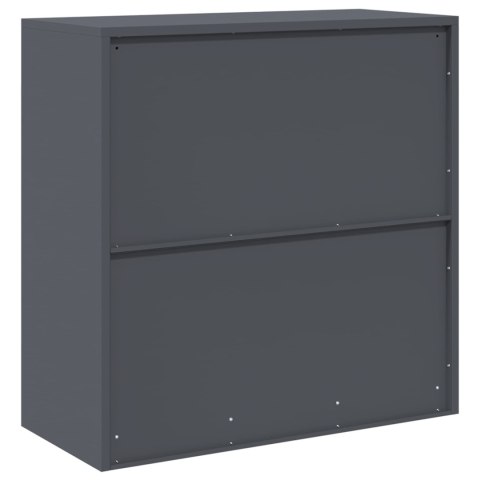 SZAFKA DO PRZECHOWYWANIA ANTRACYT 90X 40X 90CM
