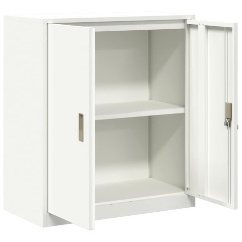 SZAFKA DO PRZECHOWYWANIA BIAŁY 80X 40X 90CM