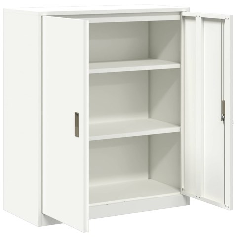SZAFKA DO PRZECHOWYWANIA BIAŁY 90X 40X 105CM