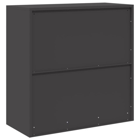 SZAFKA DO PRZECHOWYWANIA CZARNY 90X 40X 90CM